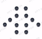 12 Piece Black Cap Dress Kit for Harley Softail & Dyna (1999–2006)