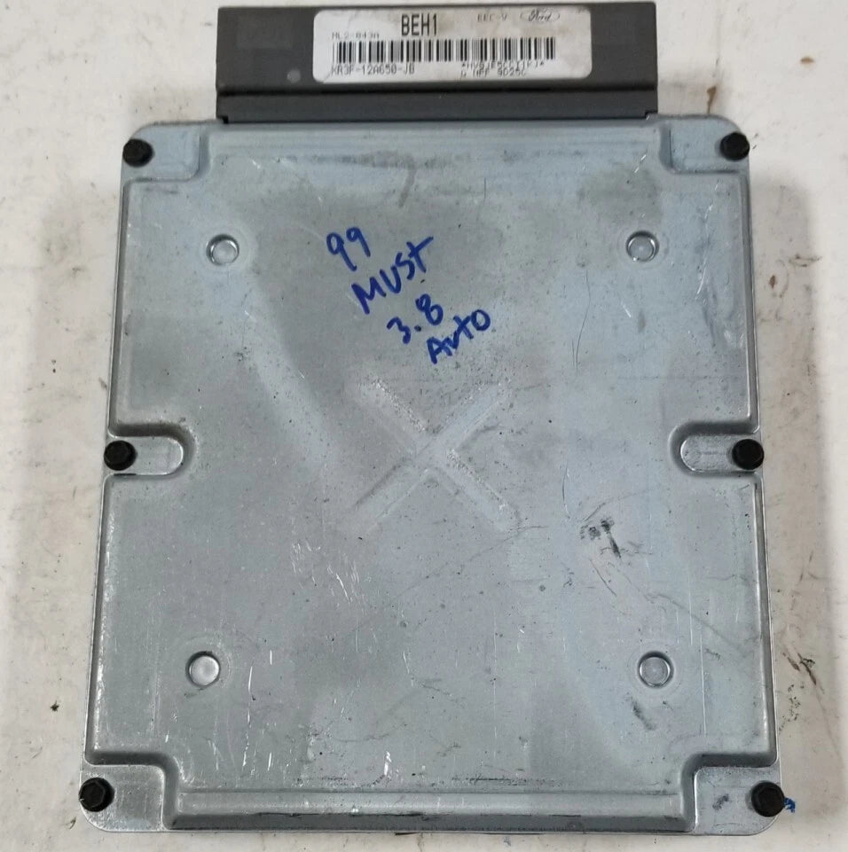 Engine Computer PCM ECM EEC-V for Ford Mustang 3.8L (1999–2000) XR3F-12A650-JB BEH1