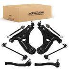 8x Front Lower Control Arm Tie Rod for Chevy Aveo (2004–2011) & Pontiac G3 Wave (2009)