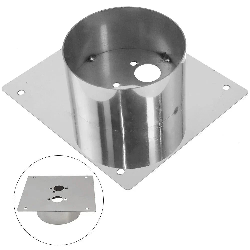 Mounting Plate for Planar Turret Chinese Diesel Heater - Stainless Steel 60mm