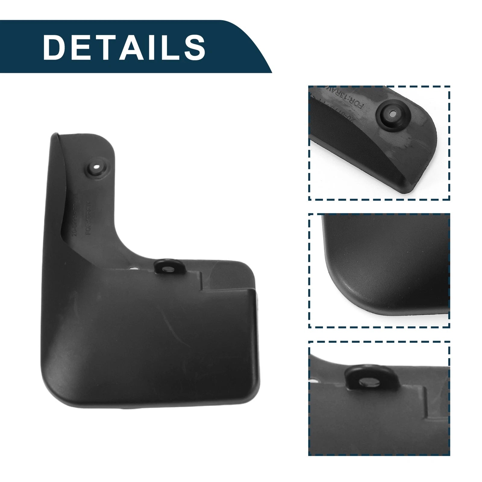 Set of 4 Mud Flaps Splash Guards for Toyota RAV4 (2013–2015)