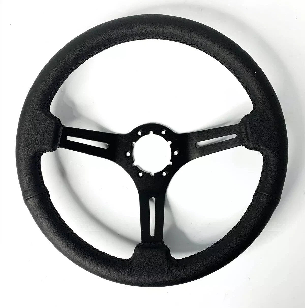 Steering Wheel Grip Replacement for Black 6-Hole 14 Inch (2014–2019)