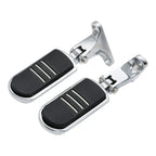 Chrome Rear Passenger Footpeg Mount for Harley Touring Street Glide (93-2025)