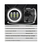 Fog Light Plug-and-play 2525SMD LED Cast Aluminum Housing