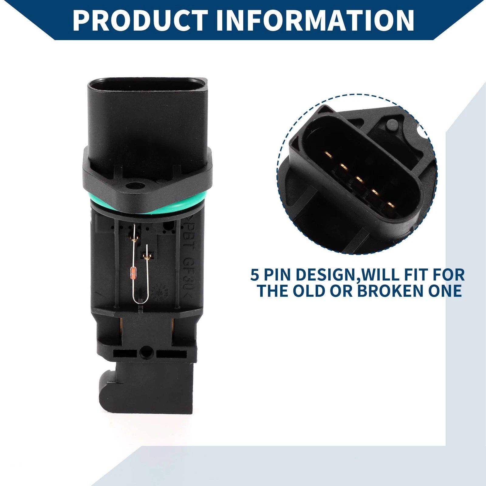 MAF Sensor for Volkswagen (No.036906461AX)