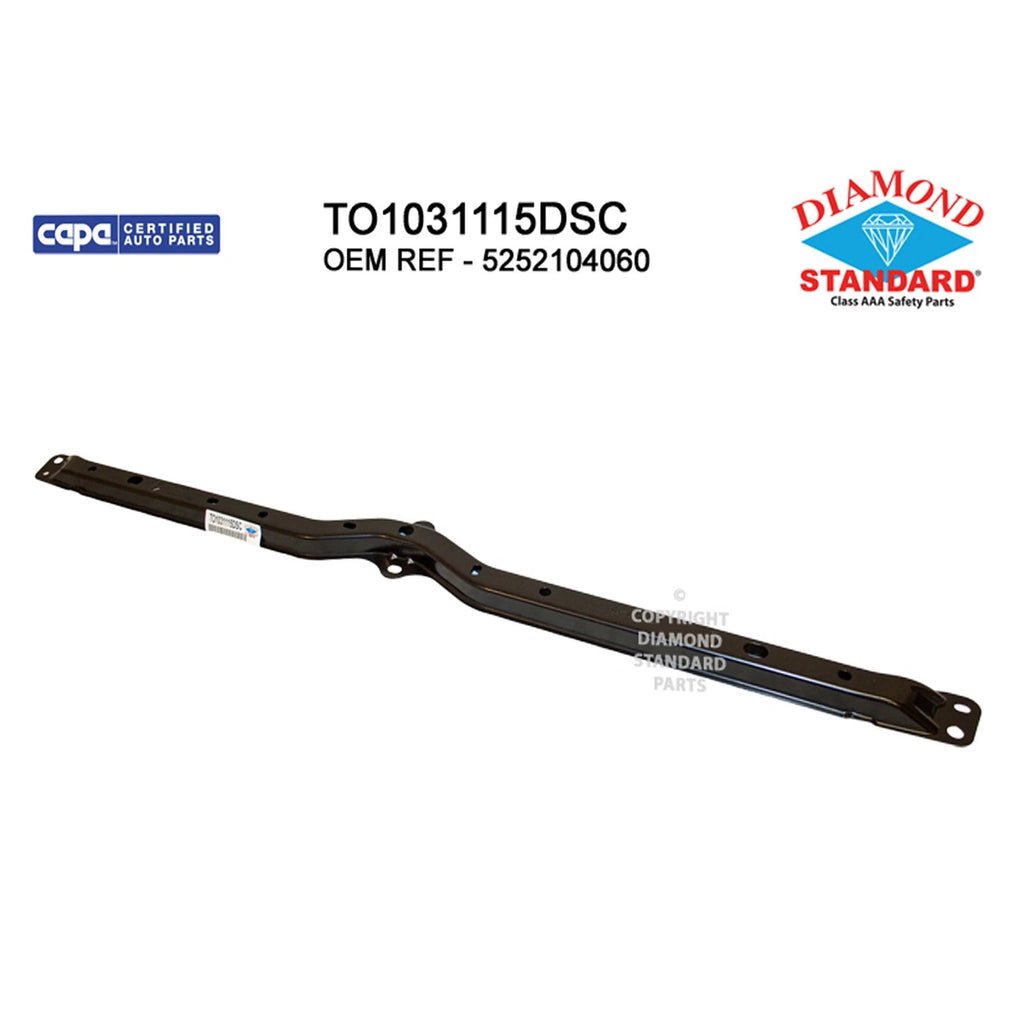 Replacement Steel Front Upper Bumper Cover Retainer for Toyota (2005–2015)