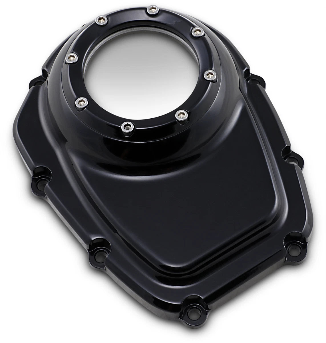 TRASK Assault Series Cam Cover for M8 (TM-018BK) - Gloss Black Powdercoat