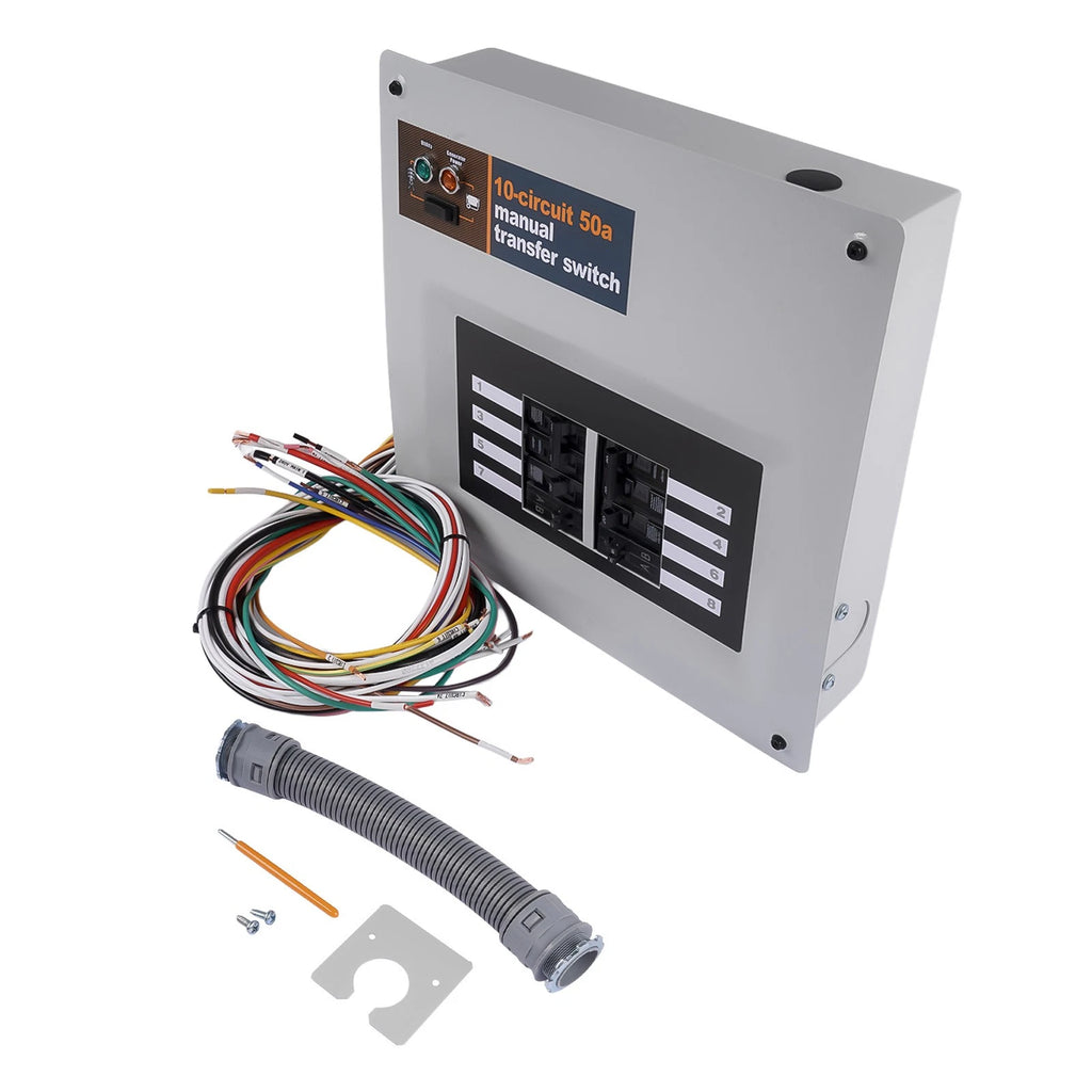 50 Amp Manual Transfer Switch for Generac XP10000E GP15000E GP17500E (2010–2023)