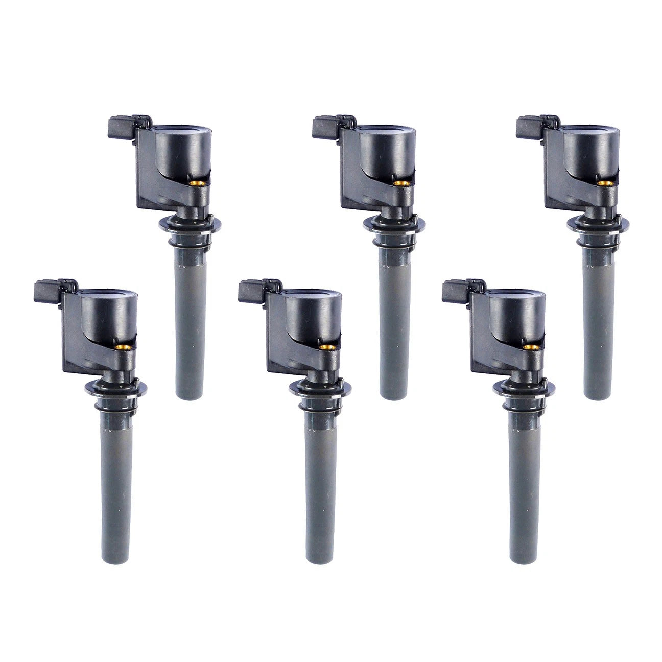 Set of 6 Ignition Coils for Mazda MPV, Ford, Mercury V6 3.0 (1990–2006)