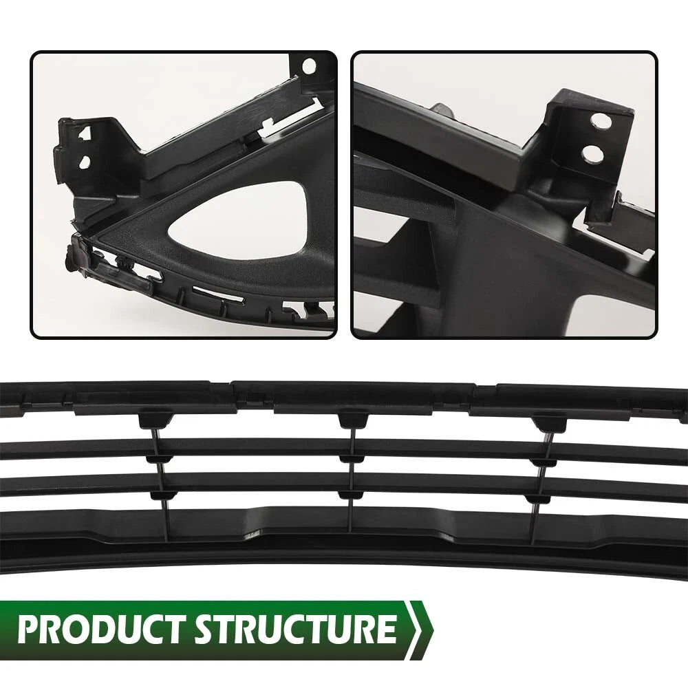Front Bumper Lower Grille for Nissan Rogue (2021–2023) Black