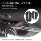 Anti Kick Pad Sticker for BMW 1 Series (2017 - 2023) Black