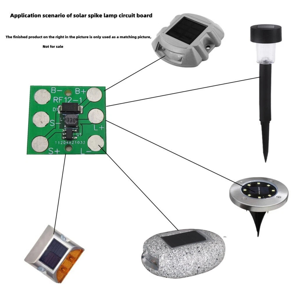 Control Board for Custom Solar Powered Lawn Light