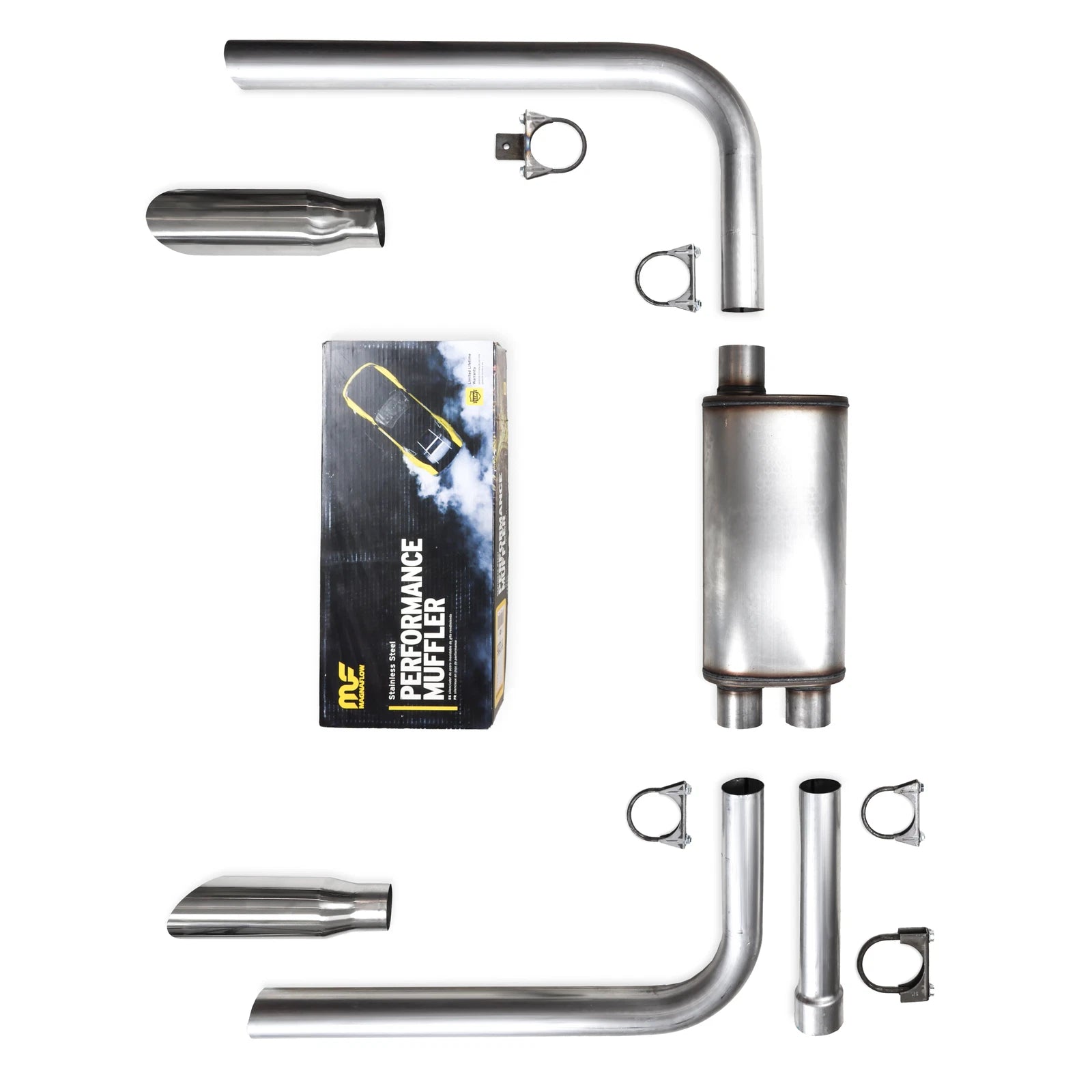 Exhaust System with MagnaFlow Muffler for Camaro Firebird (1982–1992)