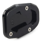 CNC Side Stand Enlarger Plate for Ducati Desert X 2022+ Aluminum Black