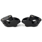 Black Handlebar Bar Extension Riser for Motorcycle