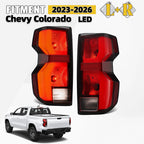 LED Tail Lights Lamps Pair for Chevy Colorado LT/Z71/ZR2 (2023–2026)