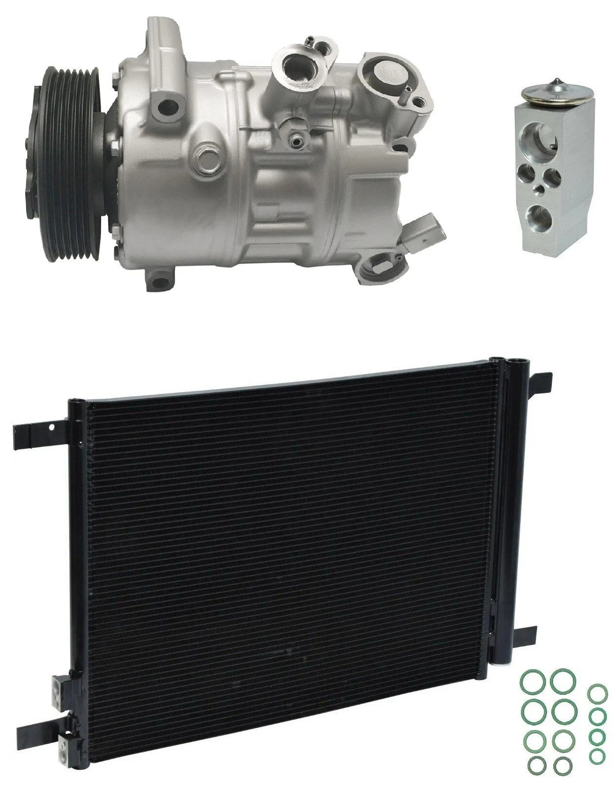 AC Compressor Kit with Condenser for Audi Q3 2.0L (2022–2022)