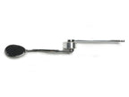 Chrome Deluxe Spoon Style Gas Pedal Replacement for Hot Rods (1932–1959)