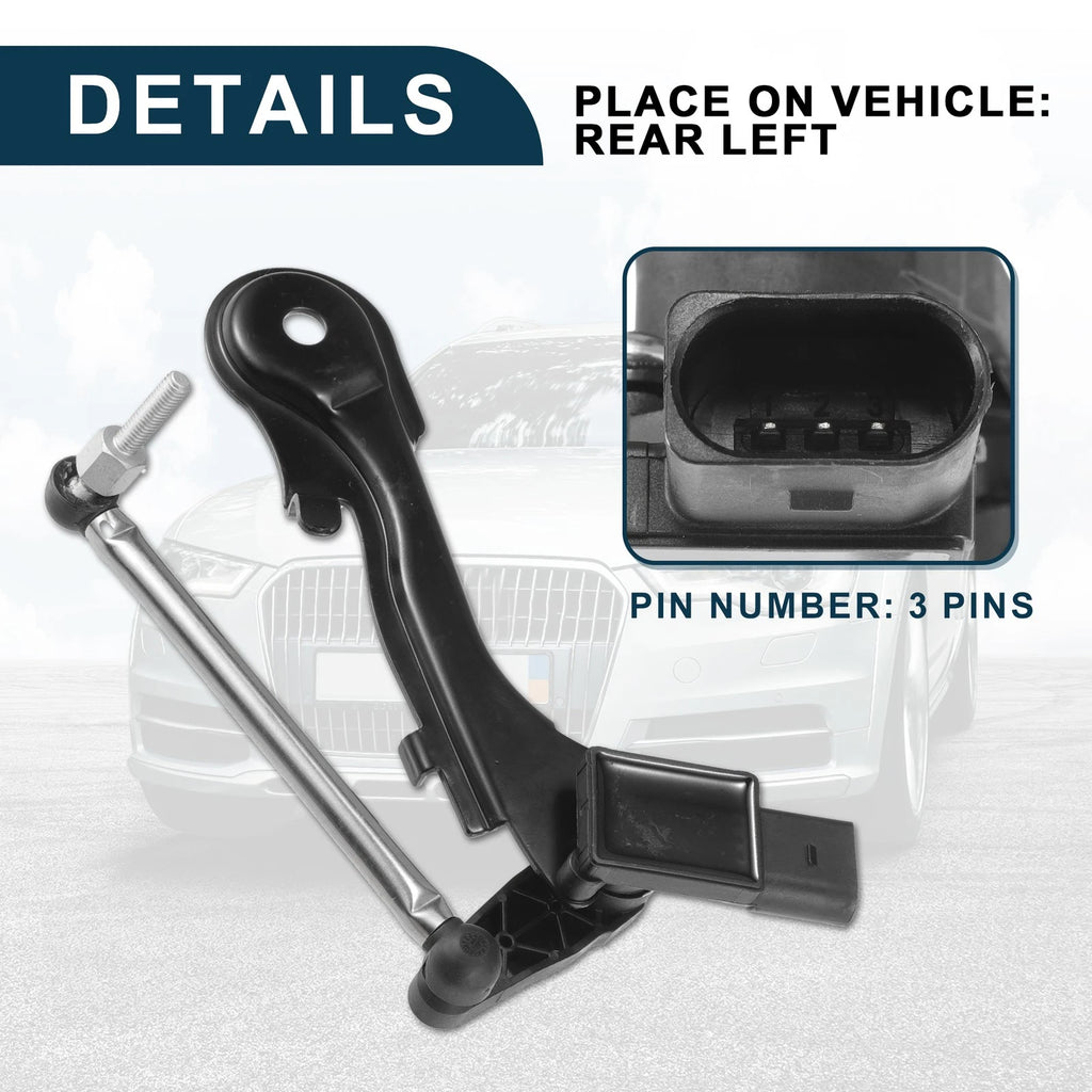 Air Suspension Ride Height Level Sensor for Audi A6 allroad (2013–2018) No. 4K0941309B