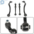Set of 4 Front Lower Control Arm Ball Joints for Ford Fusion Lincoln MKZ