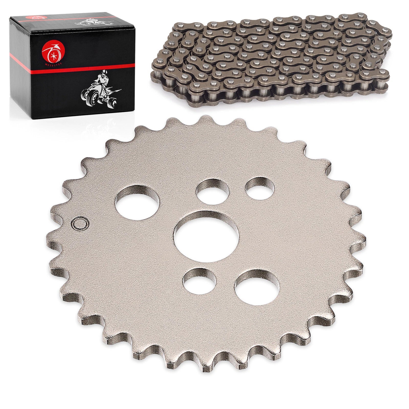 Cam Sprocket (28T) & Chain (25H-88L) for Honda XR80R CRF80F (2000–2009)