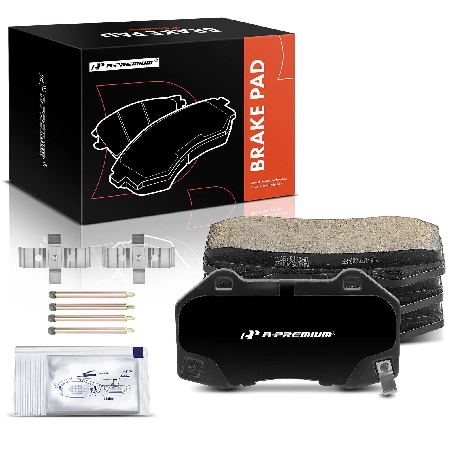 Set of 4 Front Ceramic Brake Pads for Chevrolet HHR Cobalt (2008â2010)