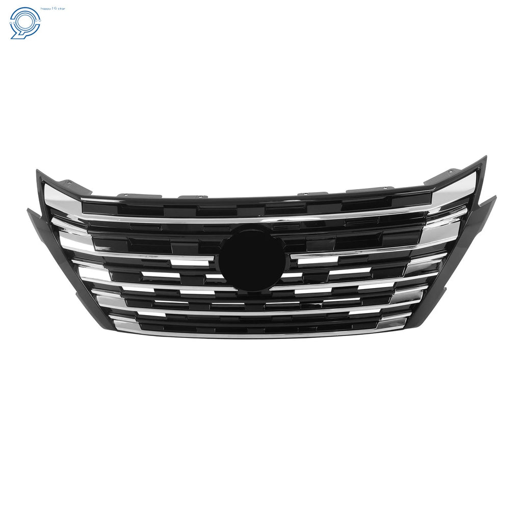 Front Upper Grille for Nissan Rogue (2024–2025) Chrome & Black