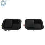 Pair of Metal Outside Door Handles for Jeep Wrangler YJ TJ (1991–2006)