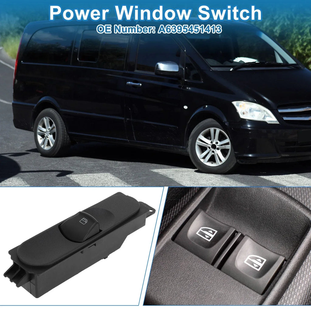 Power Window Switch for Mercedes-Benz Vito L4 2.1L (2009-2012)