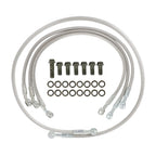 Steel Braided Brake Line Set for Honda Goldwing 1100 GL1100 (1980–1982)