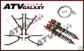 Elka Shocks + Lone Star A-arms for Raptor 660 (2001–2005) Long Travel