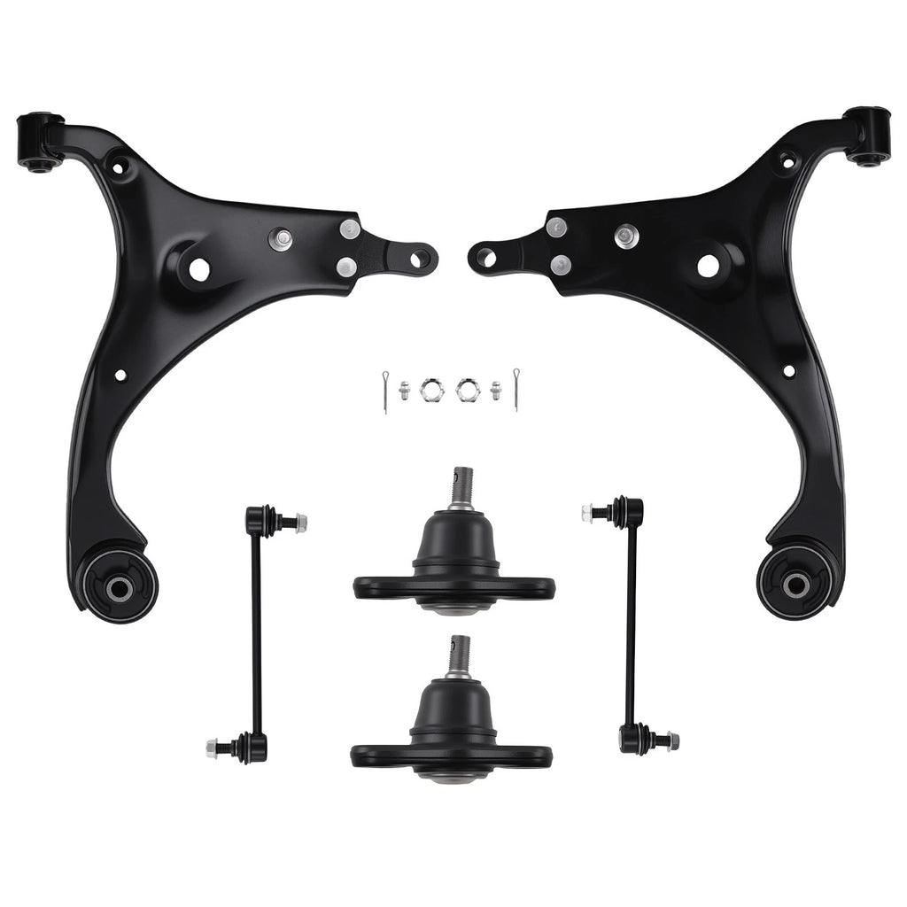 Front Lower Control Arm w/Ball Joint Stabilizer Link for Hyundai Elantra (2009–2012)
