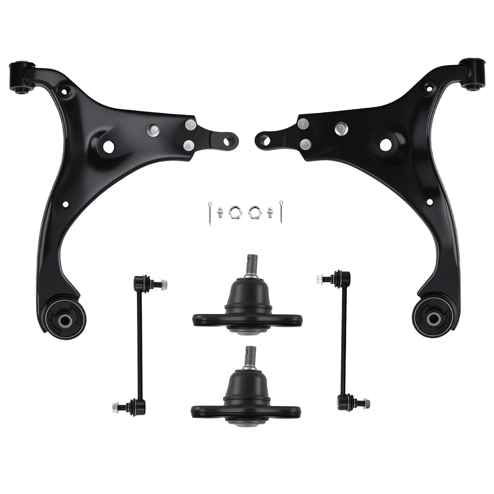 Front Lower Control Arm w/Ball Joint Stabilizer Link for Hyundai Elantra (2009–2012)