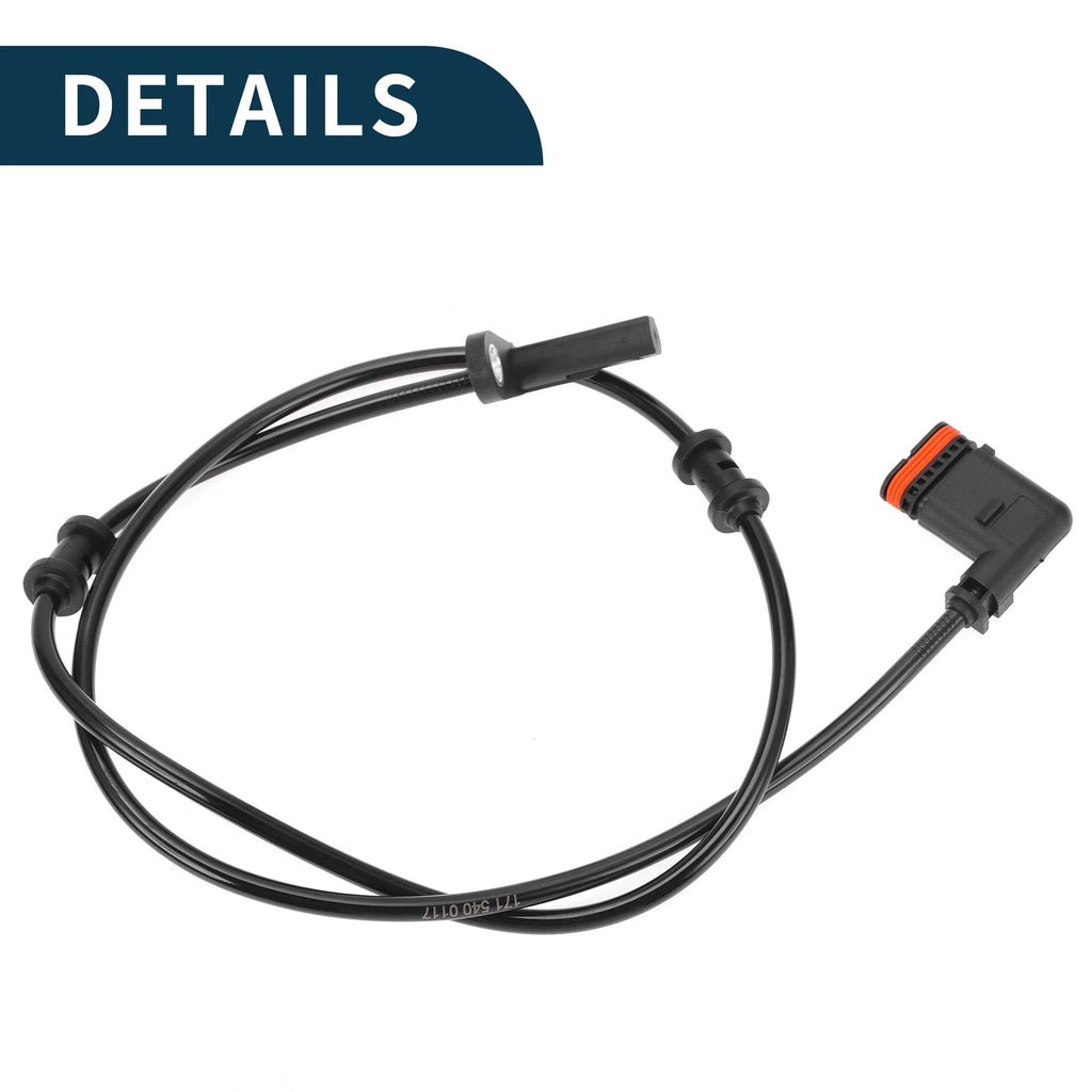 Rear Left ABS Wheel Speed Sensor for Mercedes-Benz SLK280 (2007–2008) No.A1715400117