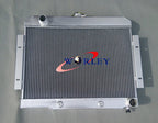 3 Row Aluminum Radiator + Fans for Jeep CJ5 CJ6 CJ7 (1972-1986)