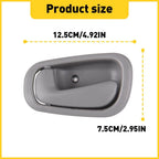 Interior Door Handle Set for Toyota Corolla (1998–2002) Gray/Beige