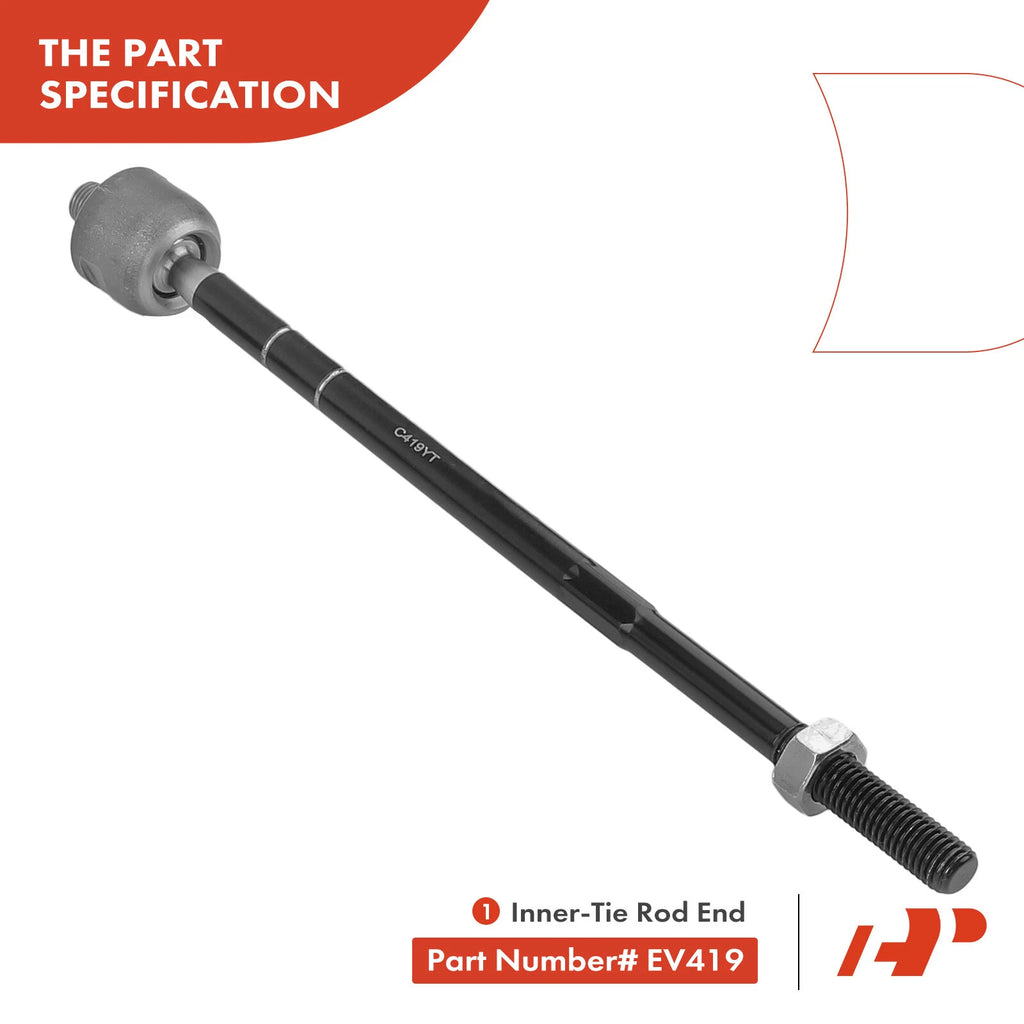 6x Front Lower Ball Joint Tie Rod End for Ford Focus (2000-2004)