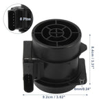 Black Mass Air Flow Meter Sensor 5 Pin for Mercedes-Benz (A-Class, 2000-2004)