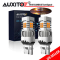 2X Amber Yellow LED Turn Signal Lights for AUXITO (No Hyper Flash)