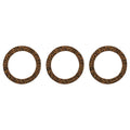 Set of 3 Cork Fuel Bowl Gaskets for Allis Chalmers L886T (Fits JD) 70208362