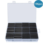 Heat Shrink Tube Kit 195 Pieces PVC 4:1 Flame Retardant Marine Grade