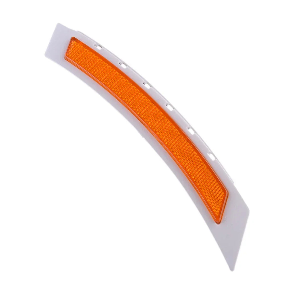 Front Bumper Reflectors 2 x Amber for BMW 5 Series E60 E61 (2007-2010)