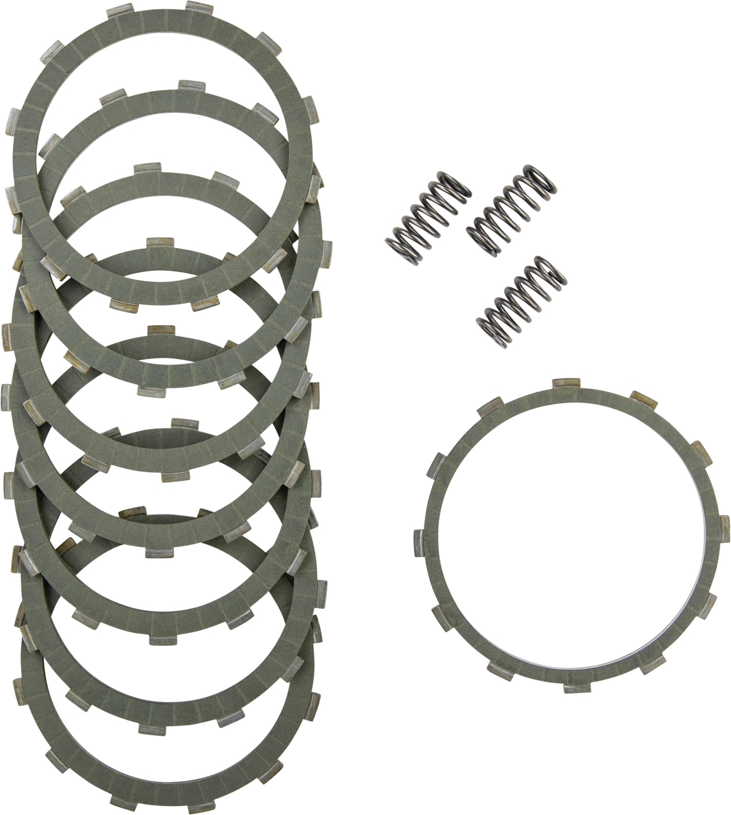 Aramid Clutch Friction Set with HD Diaphragm Spring for Indian