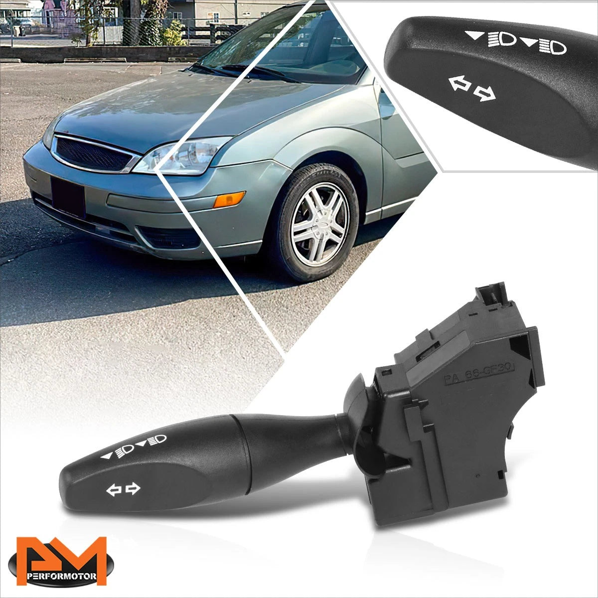 Headlight Dimmer Turn Signal Combination Switch for Ford Focus (2000–2007)