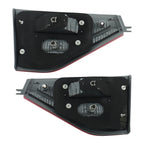 Set of 2 Inner Tail Lights Assembly for Honda Odyssey (2011-2013) Halogen