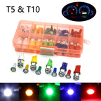 40Pcs T5 T10 LED Light Bulbs for Universal Cars (12V)