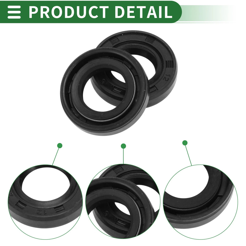 Oil Seal   - NBR Rubber 12x22x5mm High Pressure