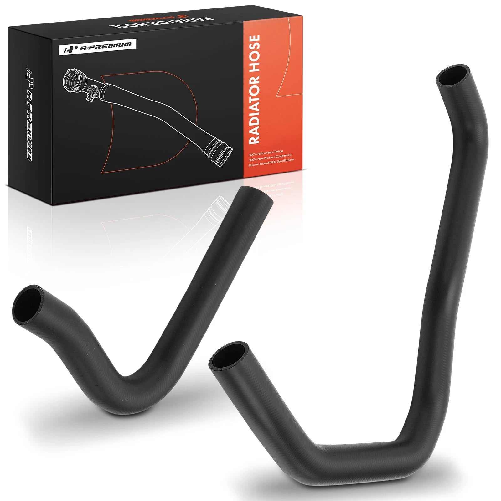 2X Upper & Lower Radiator Coolant Hoses for Mitsubishi Montero (2001–2006)