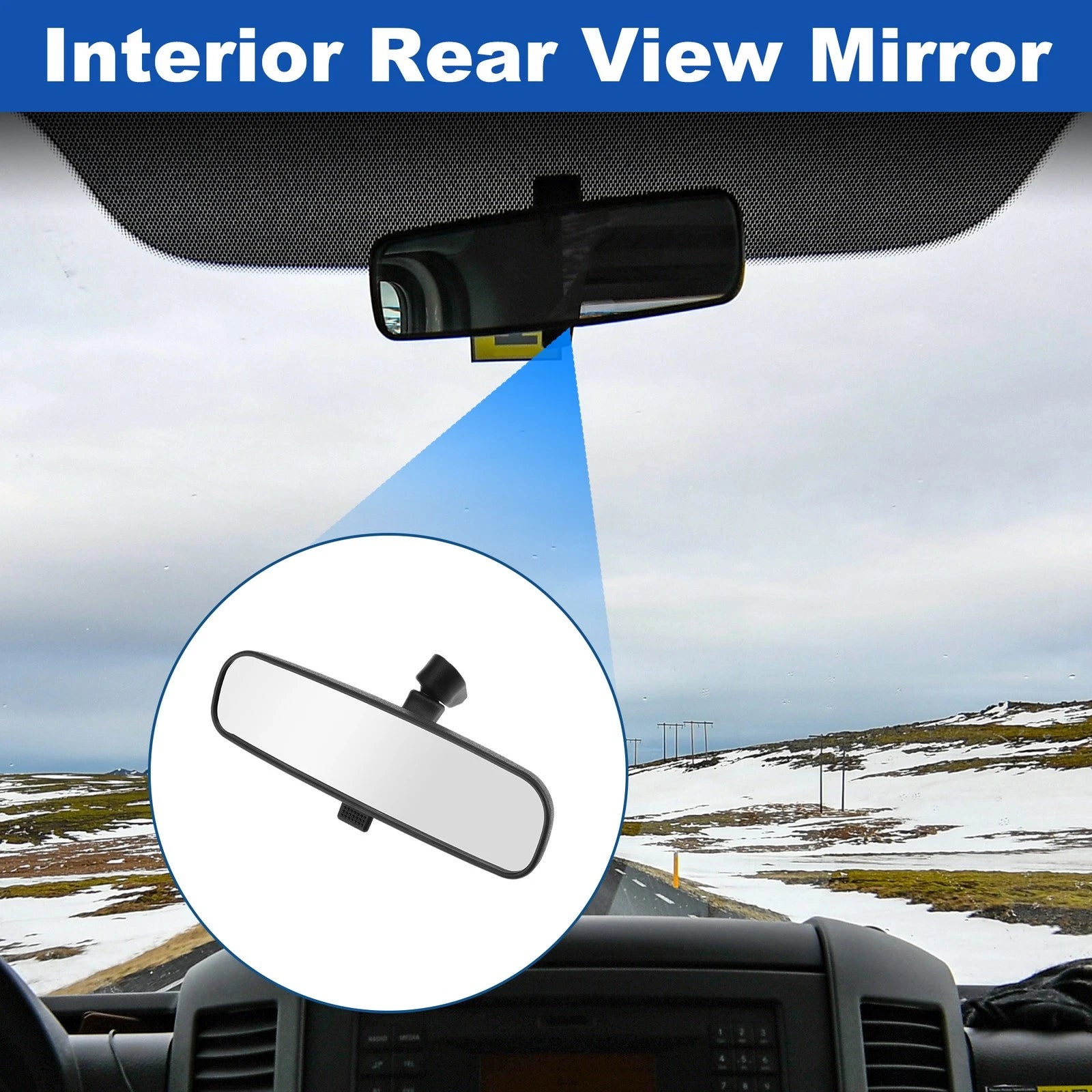 Interior Rearview Mirror for Mazda 3 (2006–2007) BP4K-69-220