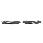 Carbon Front Bumper Lip Splitter Side Air Vent Covers for BMW 4-Series (2014-2020)